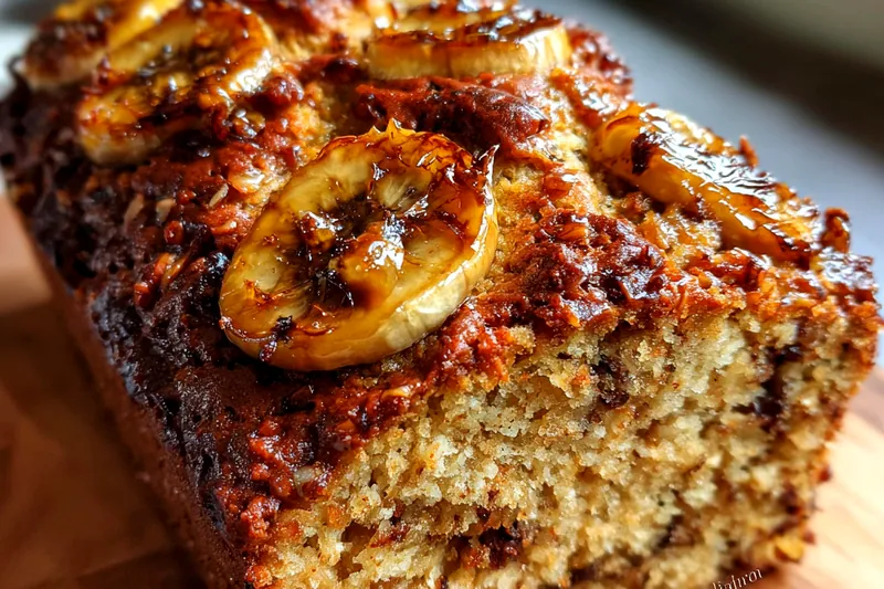 Cooking process for Banana Oreo Bread Delight