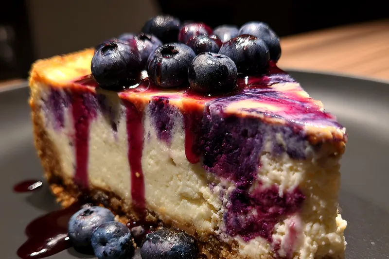 Fresh ingredients for Blueberry White Chocolate Delight