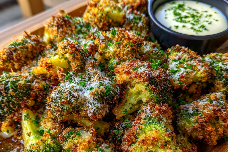 Cooking process for Cheesy Broccoli Bites Delight