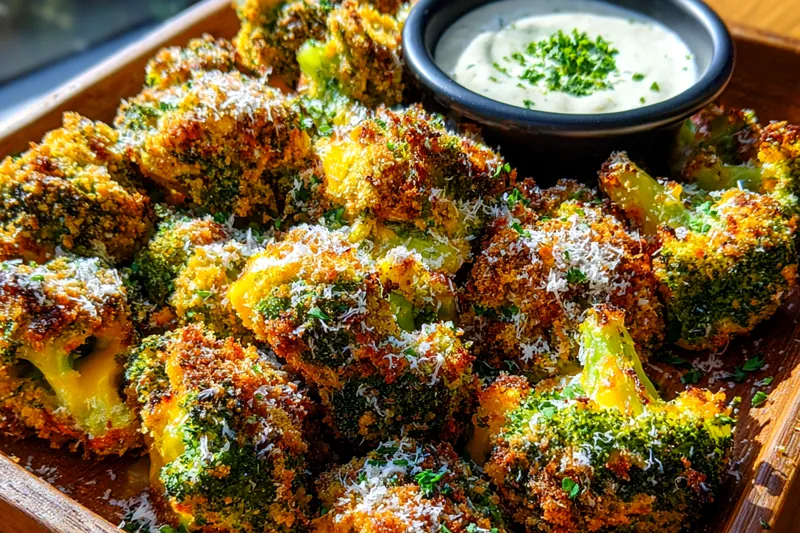 Fresh ingredients for Cheesy Broccoli Bites Delight
