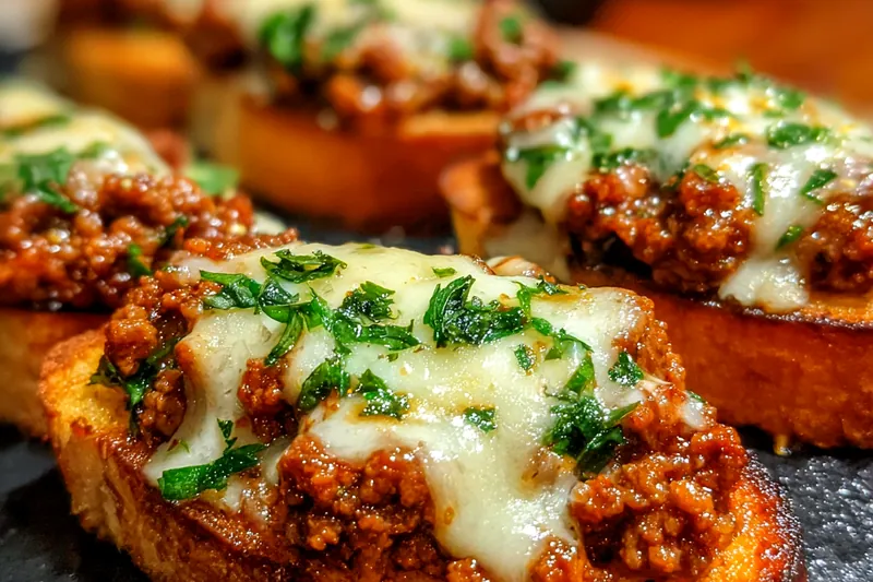 Fresh ingredients for Cheesy Garlic Bread Melts