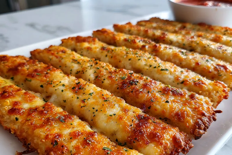 Fresh ingredients for Cheesy Herb Breadsticks