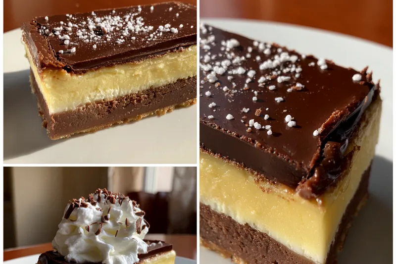 Fresh ingredients for Chocolate Custard Cake