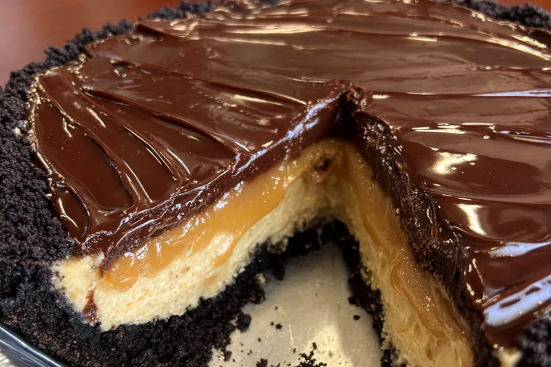 Fresh ingredients for Chocolate Peanut Butter Pie