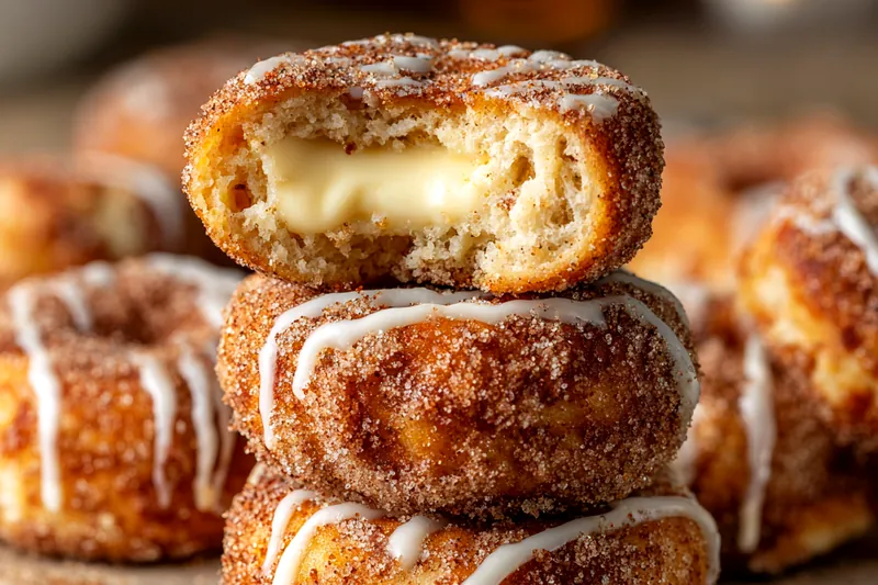 Cooking process for Cinnamon Cheesecake Cookies