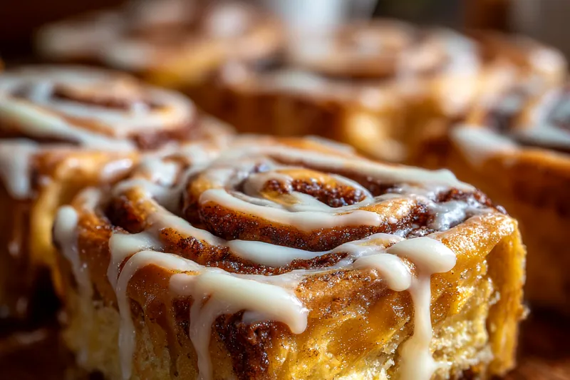 Fresh ingredients for Cinnamon Roll Bars