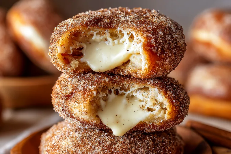 Fresh ingredients for Cinnamon Sugar Filled Pastries