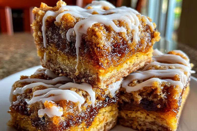 Cooking process for Cinnamon Swirl Dessert Bars