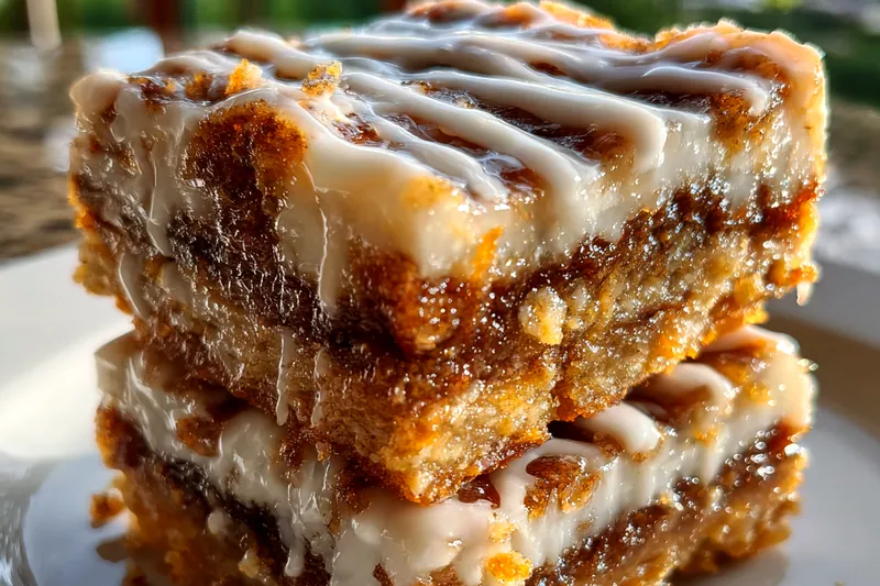 Fresh ingredients for Cinnamon Swirl Dessert Bars