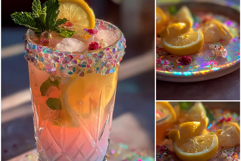 Cooking process for Colorful Citrus Berry Beverage