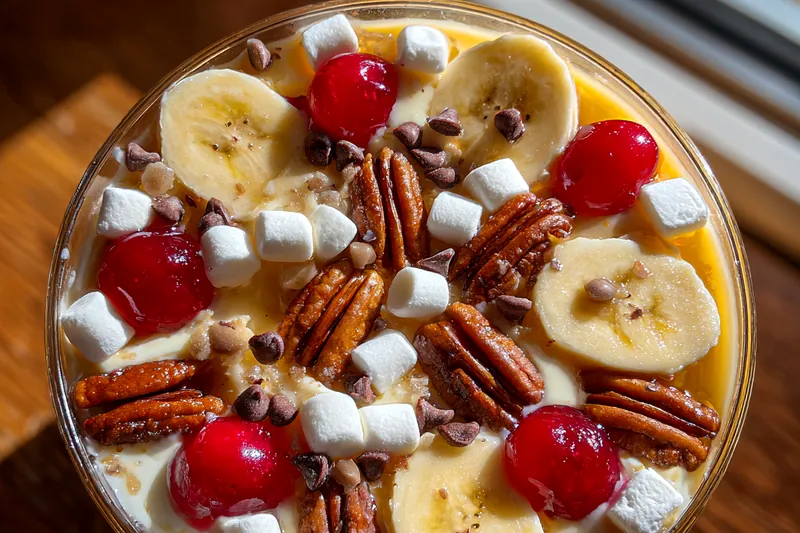 Cooking process for Creamy Banana Delight