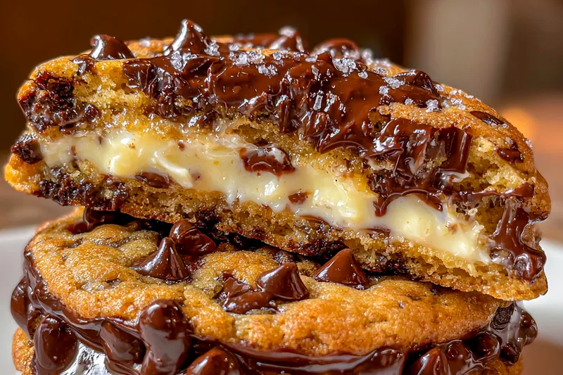 Fresh ingredients for Creamy Chocolate Chip Cookies