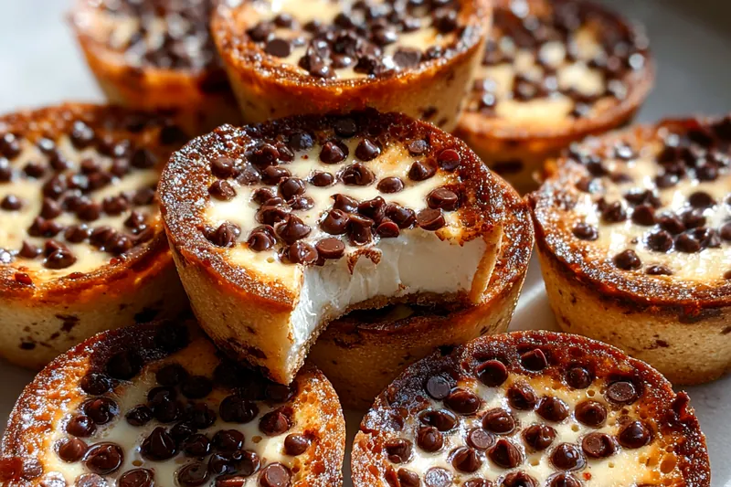 Cooking process for Creamy Chocolate Chip Delights