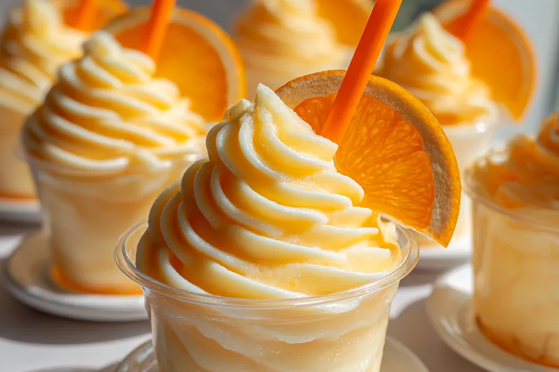 Cooking process for Creamy Citrus Swirl