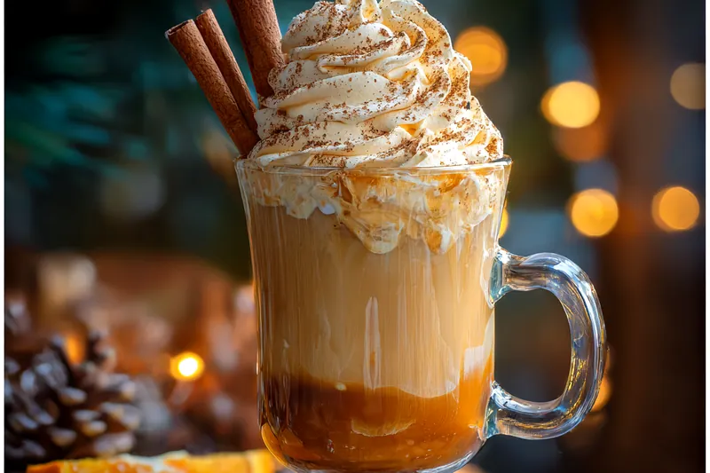 Cooking process for Creamy Spiced Cocktail