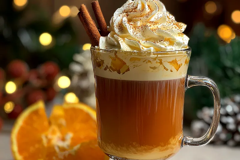 Fresh ingredients for Creamy Spiced Cocktail