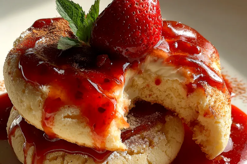 Cooking process for Creamy Strawberry Delight Cookies