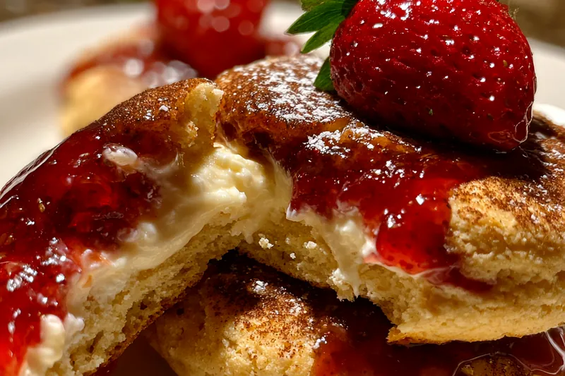 Fresh ingredients for Creamy Strawberry Delight Cookies