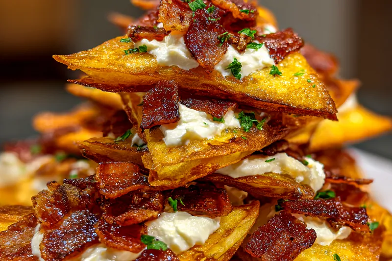 Fresh ingredients for Crispy Bacon Cheese Bites