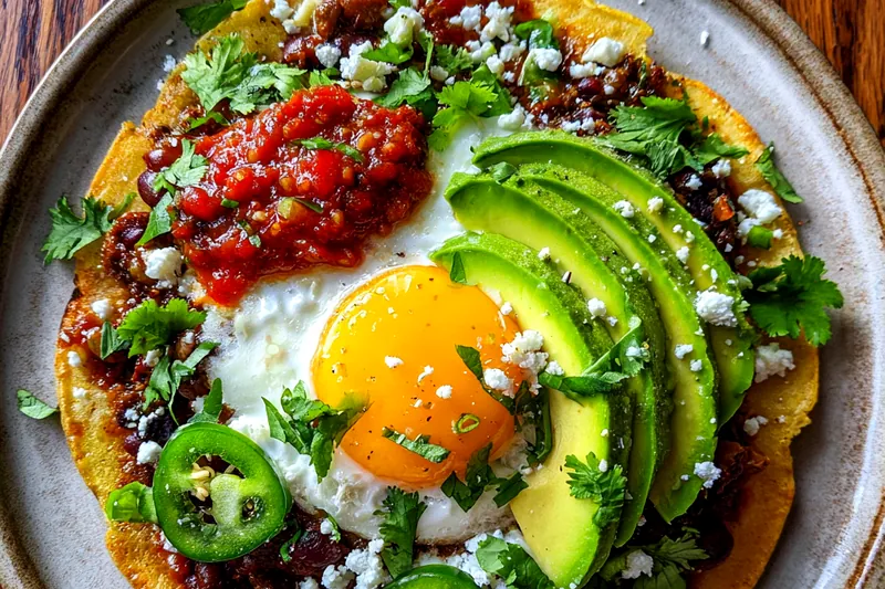 Fresh ingredients for Crispy Breakfast Tortilla Delight