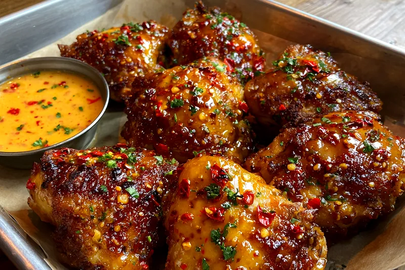 Fresh ingredients for Crispy Spicy Chicken Tenders