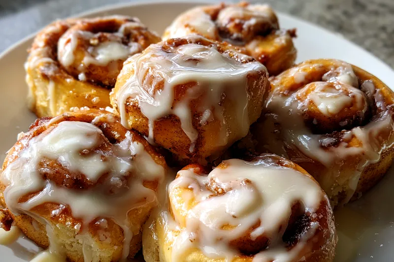 Cooking process for Decadent Cinnamon Roll Delight