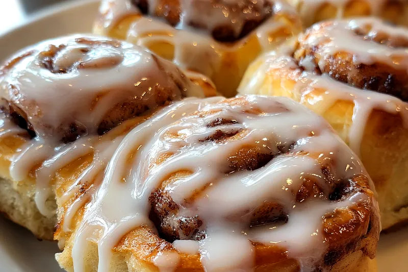 Fresh ingredients for Decadent Cinnamon Roll Delight