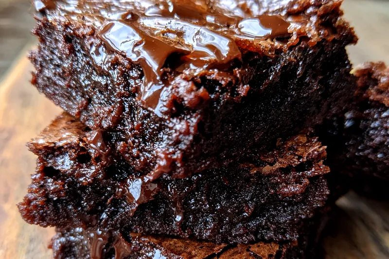 Cooking process for Decadent Fudge Chocolate Squares