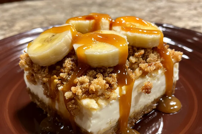 Ingredients for Decadent Southern Banana Delight laid out on a kitchen counter.