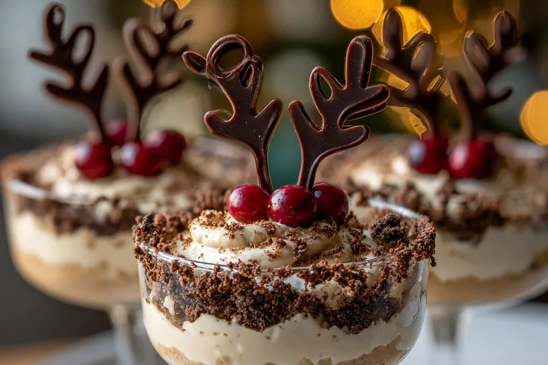 Cooking process for Festive Chocolate Mousse Delight