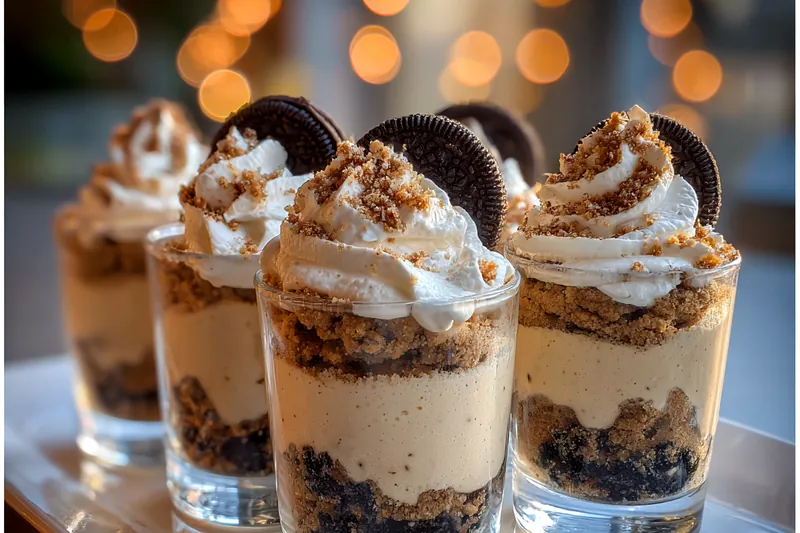 Fresh ingredients for Festive Cookie Shot Glasses