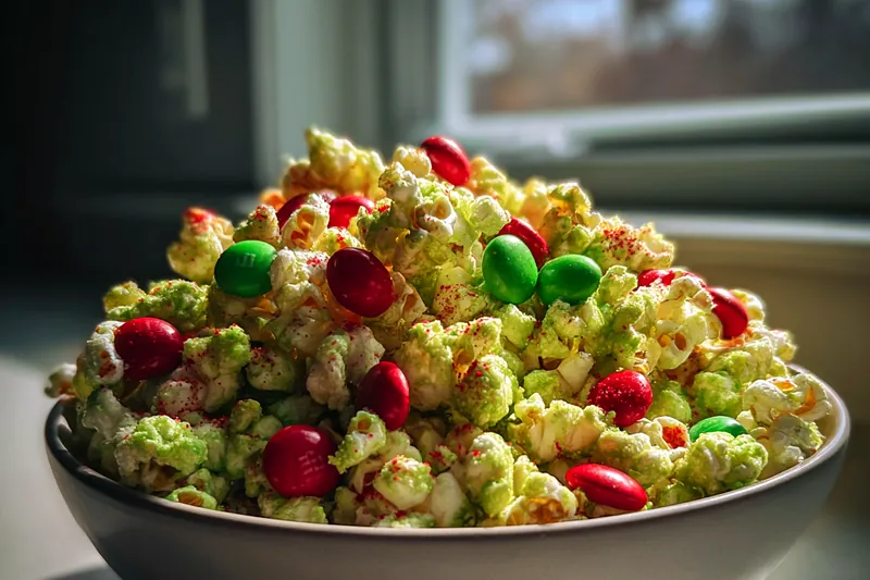 Cooking process for Festive Popcorn Treat