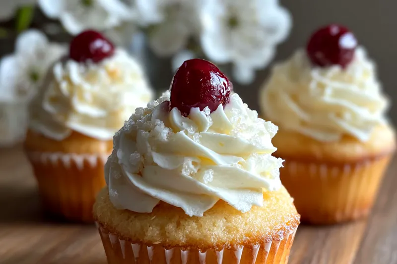 Cooking process for Fluffy Cheesecake Cupcakes