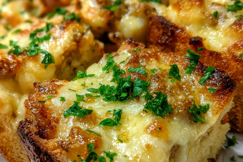 Cooking process for Garlic Cheese Beef Buns