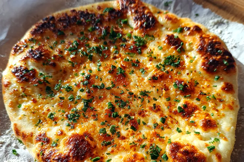 Cooking process for Garlic Herb Focaccia Bread