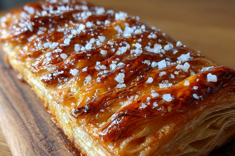 Cooking process for Glazed Apple Pastry Loaf