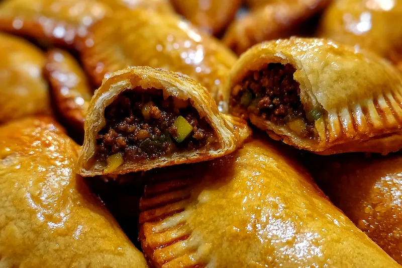 Fresh ingredients for Golden Beef Empanadas Delight
