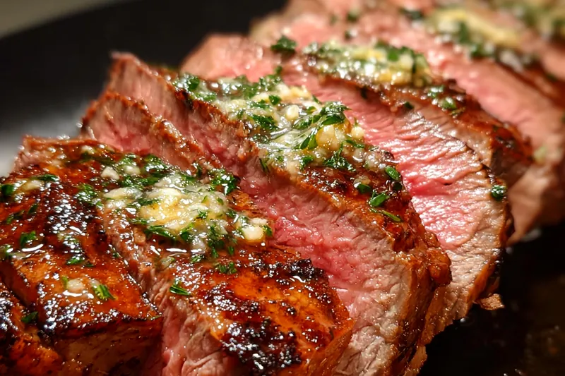Fresh ingredients for Herb Butter Beef Tenderloin