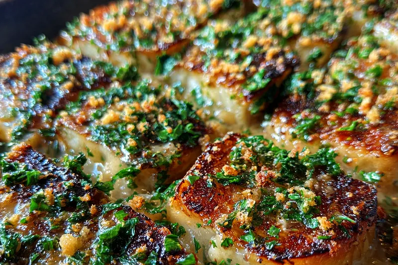 Cooking process for Herb Crusted Savory Loaf