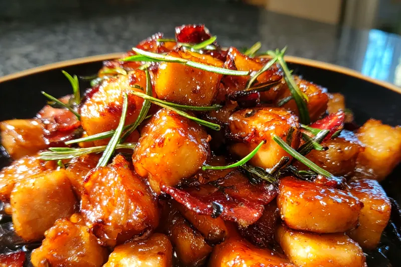 Fresh ingredients for Maple Bacon Chicken Bites
