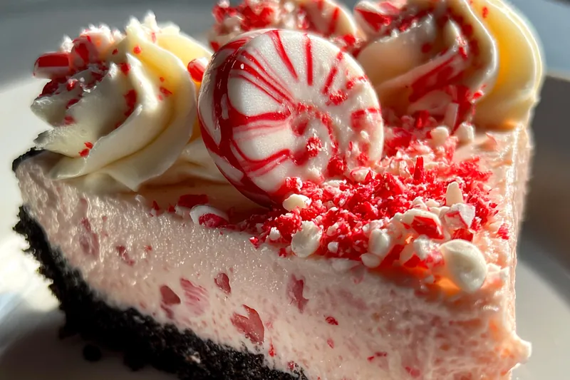 Fresh ingredients for No Bake Peppermint Cream Delight