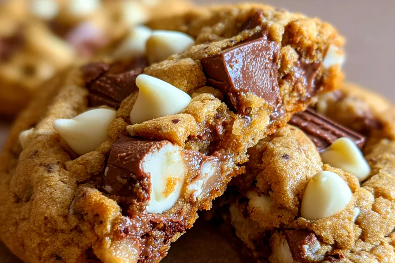 Cooking process for Oreo Chocolate Chip Cookies