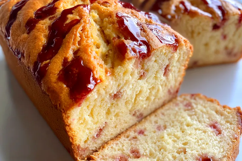 Fresh ingredients for Peanut Butter Jelly Bread
