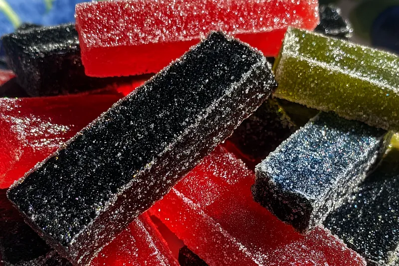 Cooking process for Popping Candy Licorice Treats