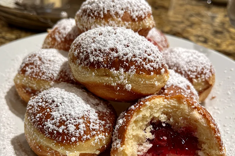 Fresh ingredients for Raspberry Snowball Treats