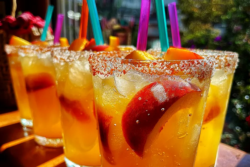 Cooking process for Refreshing Peach Lemonade Delight