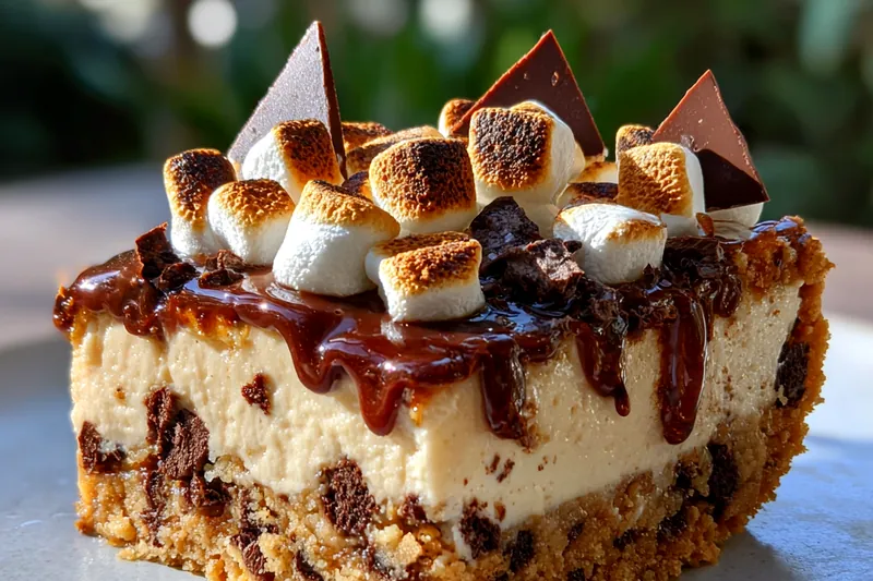 Cooking process for Rich Chocolate Marshmallow Pie