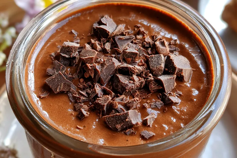 Cooking process for Rich Chocolate Protein Pudding