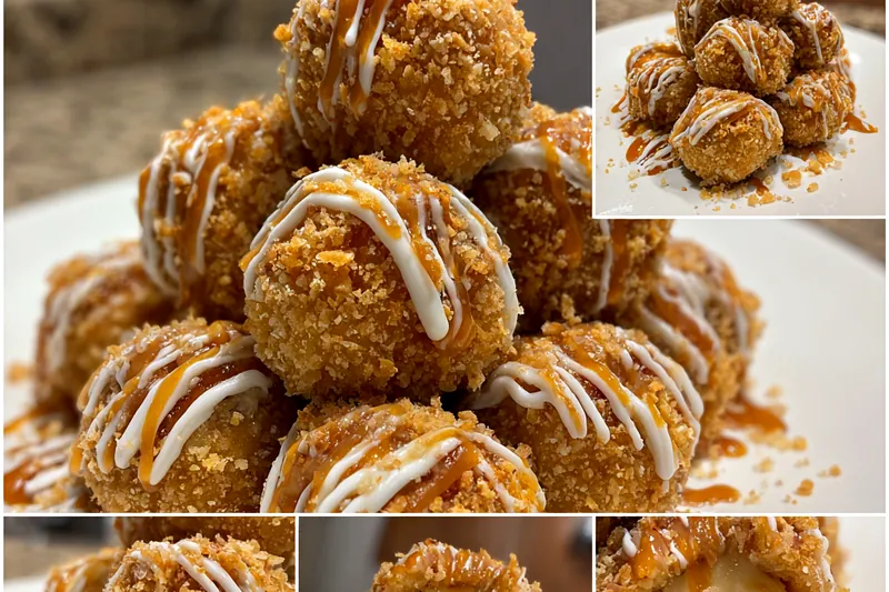 Fresh ingredients for Salted Caramel Pretzel Bites