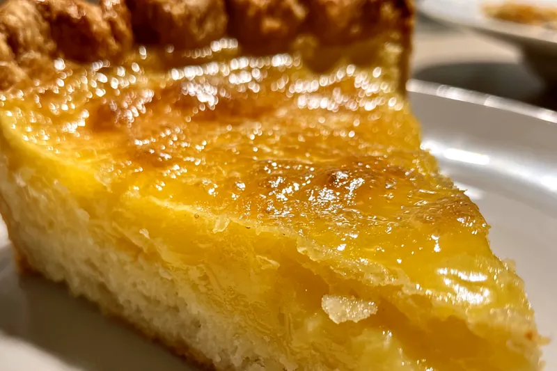 Fresh ingredients for Salted Honey Whiskey Pie